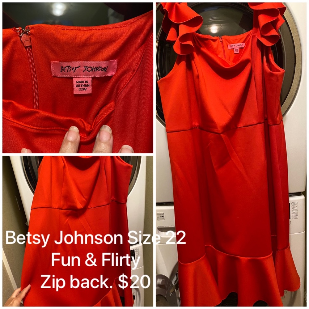 Plus Torrid Betsey Johnson Flirty Party Dress 22w